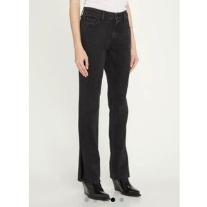 GRLFRND Hailey Low Rise Slim Boot Jeans black size 28 NWOT